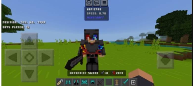 MCPEDL Barebones spyzeen knight armor — screenshot 5