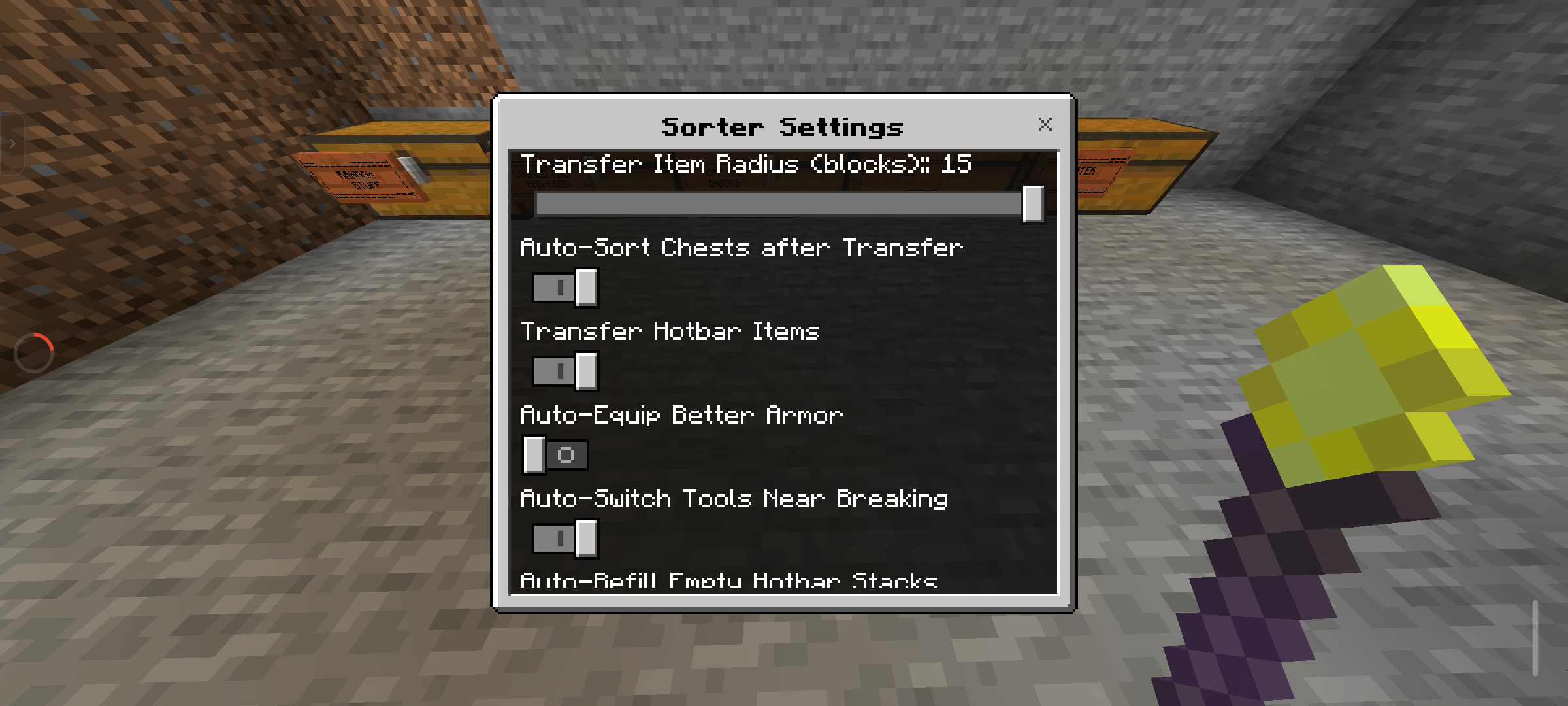 Smart Storage Network (Advanced Item Sorter) — screenshot 4