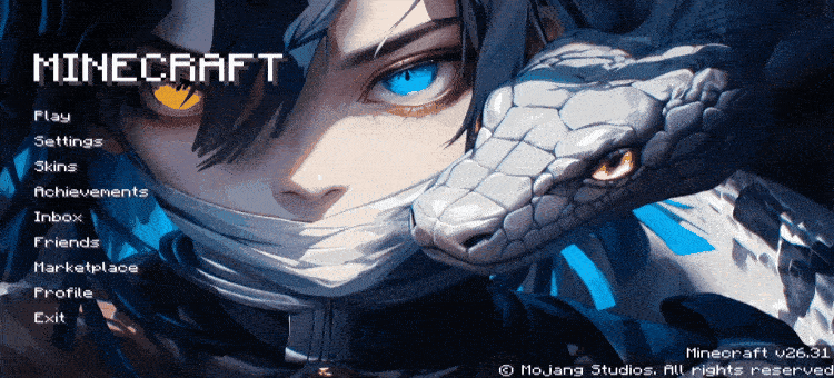 Animated Menu: Obanai x Kaburamaru — Demon Slayer — screenshot 1