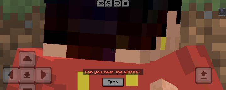 "Do You Hear the Whistle Bedrock Edition - Analog Horror Addon" — screenshot 6