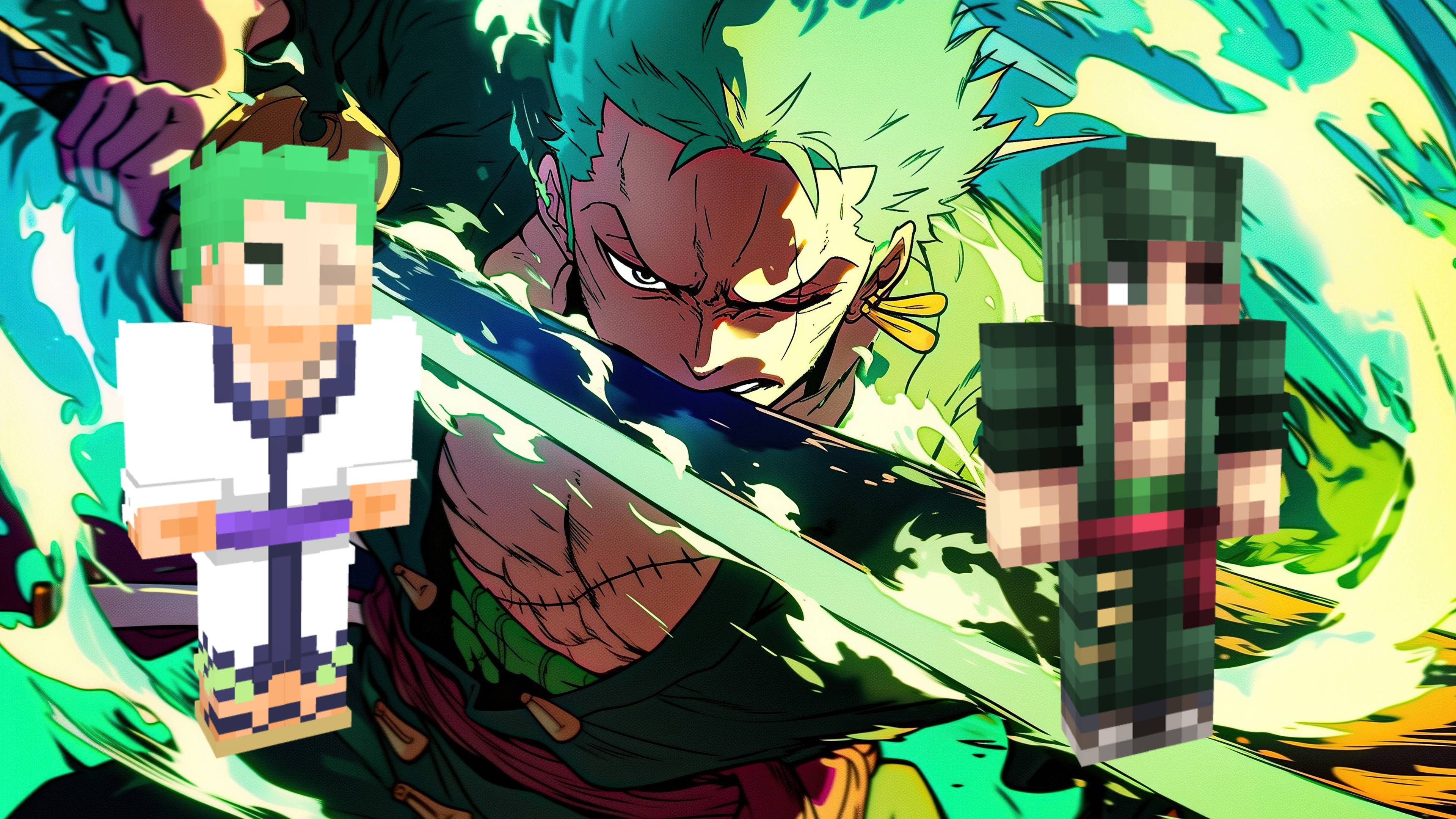 One Piece Zoro Skin Pack — screenshot 1