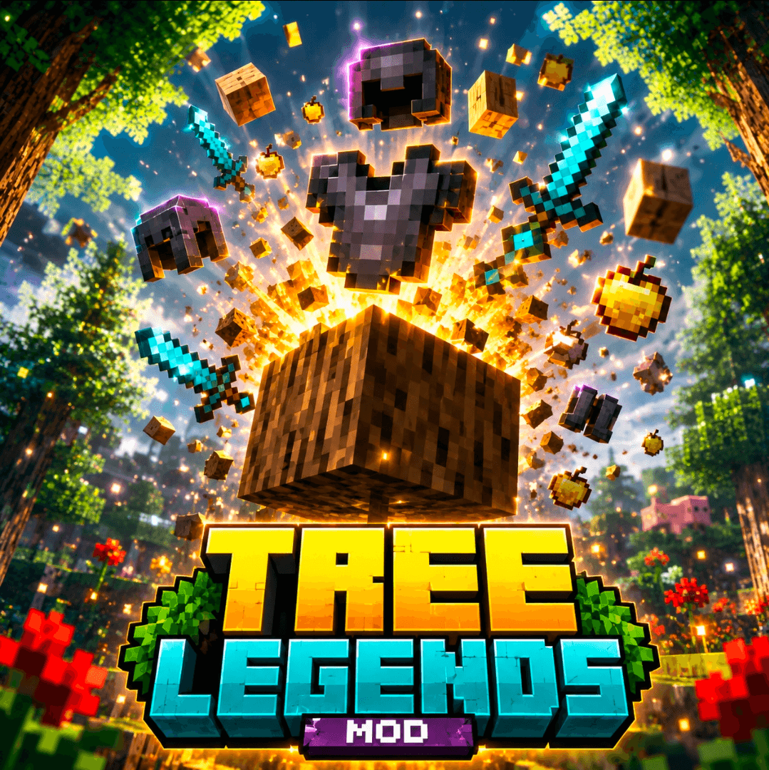 YGP! Minecraft But Trees Give OP Items — screenshot 2