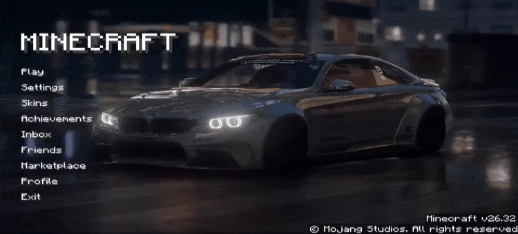 Animated Menu: BMW Drift Carros — screenshot 1