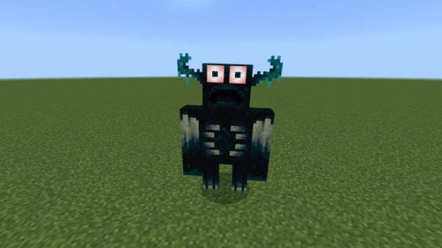 Minecraft But the Warden has Eyes