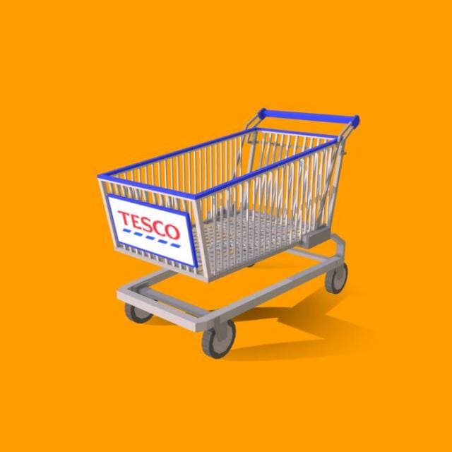 Tesco Trolley Laser Hunter X