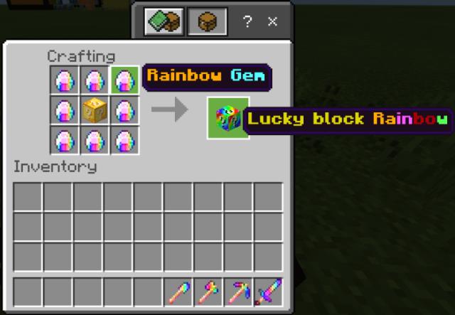 Rainbow Lucky Blocks