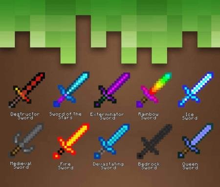 More (+40) Sword, Knives, Food and Tools
