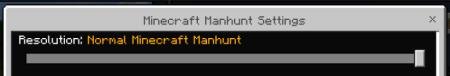 Minecraft Manhunt