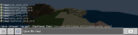 Vanilla End Ores