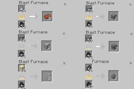 More Furnace Recipes