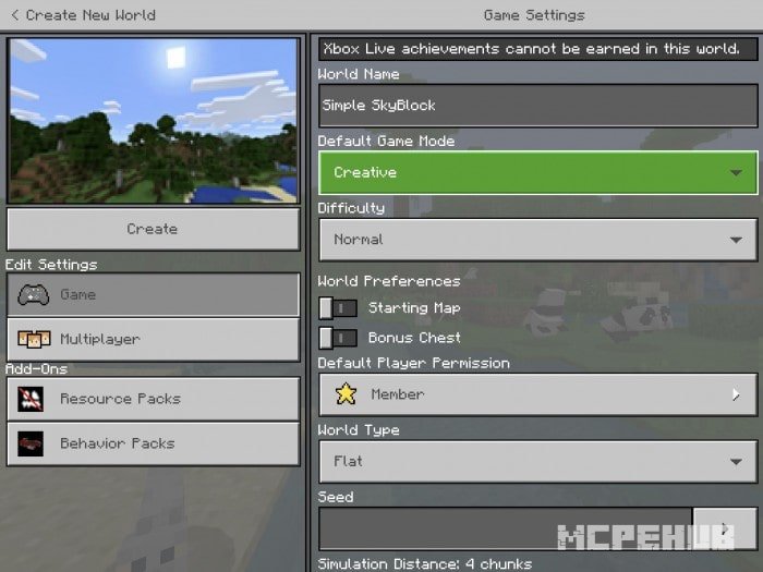 Simple Series: SkyBlock