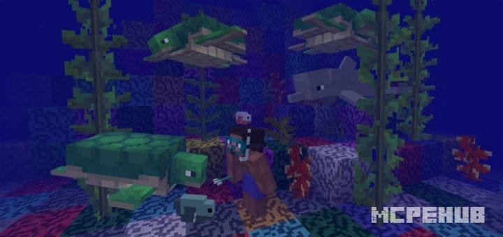 Minecraft PE 1.3 World in MCPE 1.2