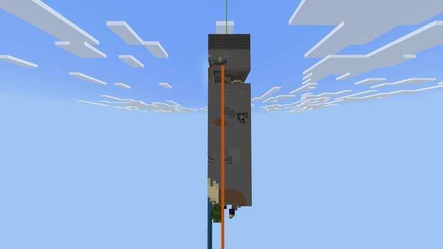 Upside Down Chunk Map