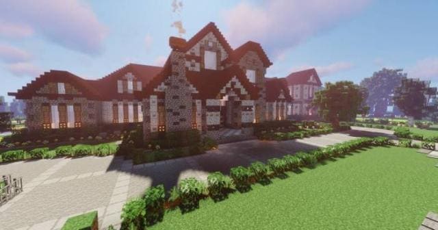 Mansions And Modern Houses Map
