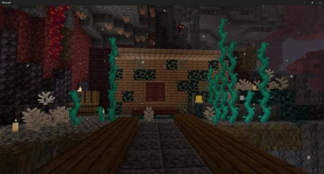Mystic House in the Nether Map