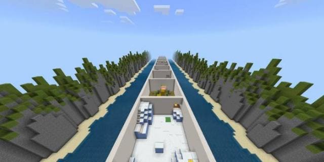 Parkour Corridor Map