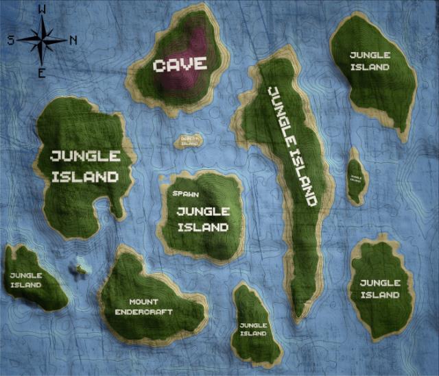 Jungle Islands Map
