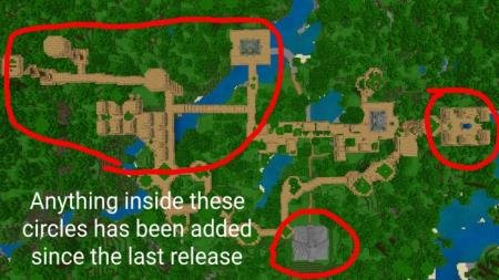 Treetops and Temples Map