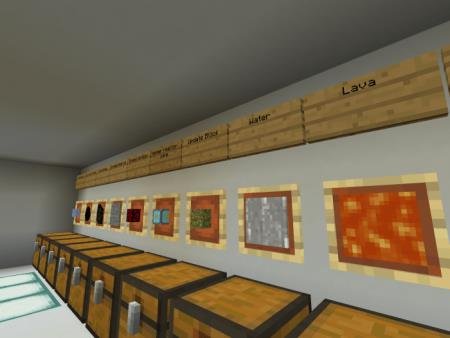 Unobtainable Items Showcase Map