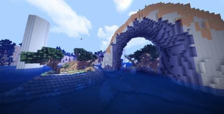 Crazy Craft Custom Terrain Map