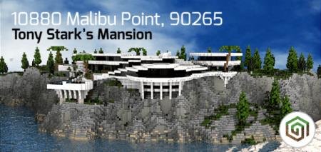 Tony Stark's Mansion Map