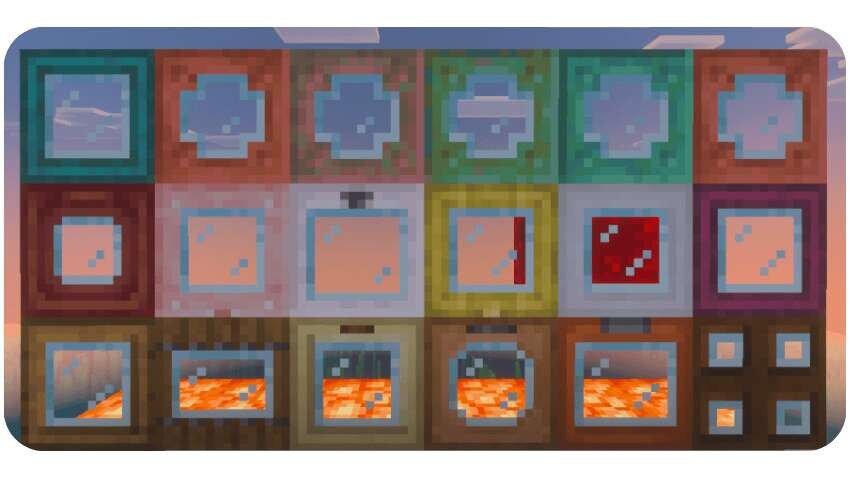 Glass Trapdoors Windowed Textures