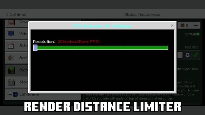 FPS BOOSTER Textures