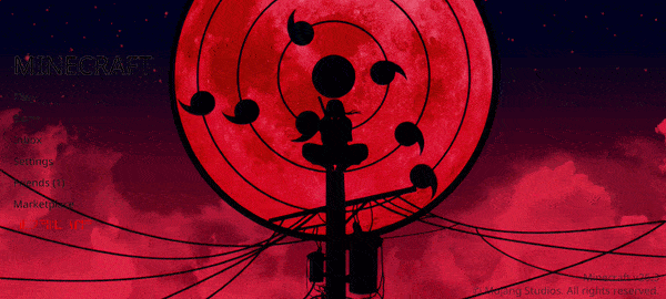 Animated Menu: Itachi Tsukuyomi