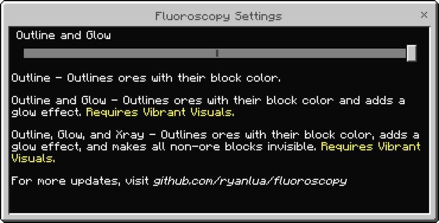 Fluoroscopy Ore Outline, Glow, and X-ray Textures