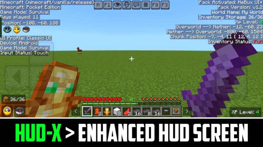 HUD-X Textures