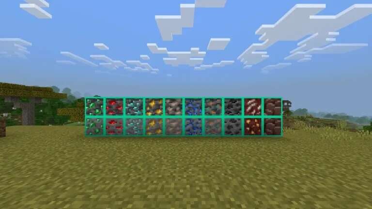 Outlined Ores Textures