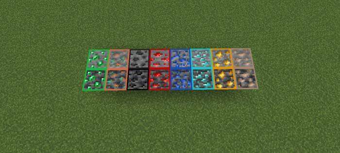 Highlighted Ores