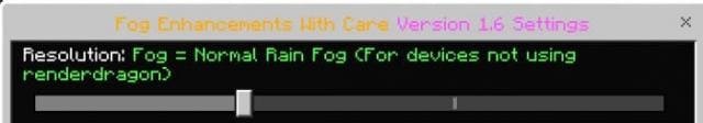 Enhanced Fog With Care Textures