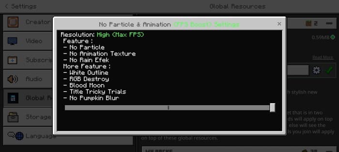 No Particle & Animation Textures