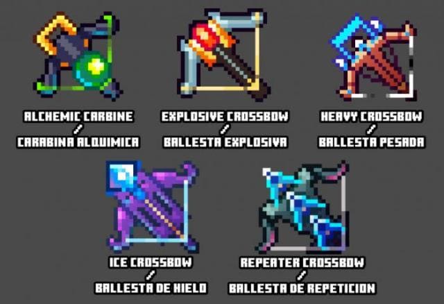 Dead Cells Crossbows Textures