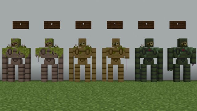 Castle in the Sky Guardian Iron Golems Textures