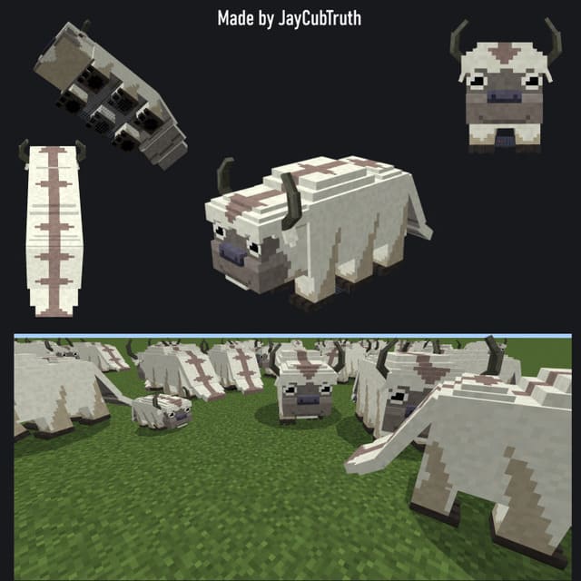 Appa from Avatar instead of Sniffers