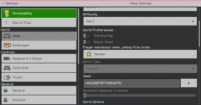 Visible Realm Settings and Bonus Options Textures