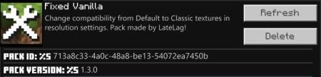 Fixed Vanilla Textures