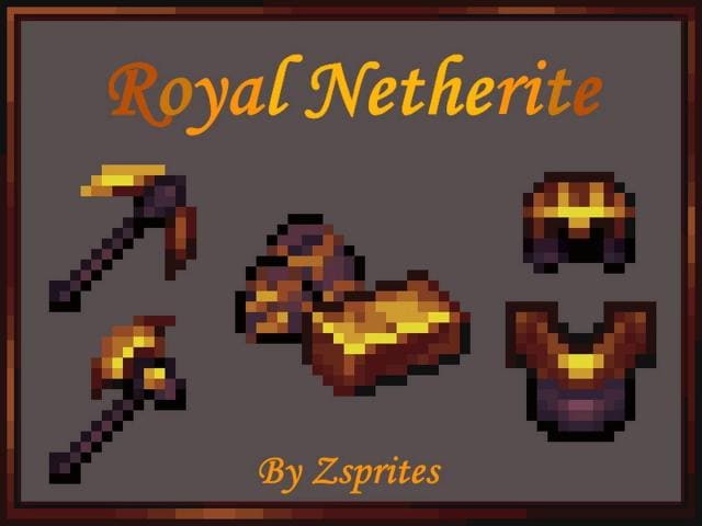 Royal Netherite Textures