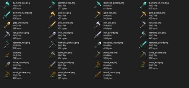 Better Tool Textures