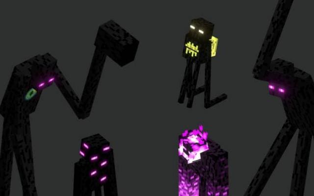 Dungeons' Enderman Textures