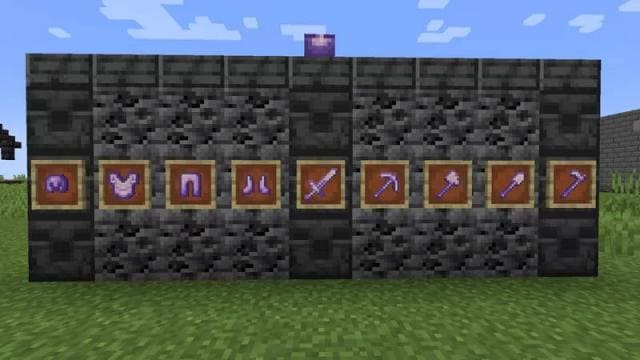 Netherite to Amethyst Textures