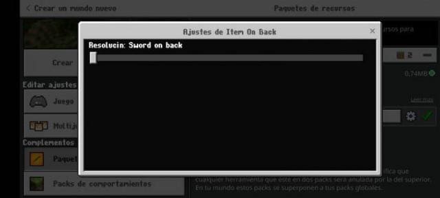 Item On Back Textures