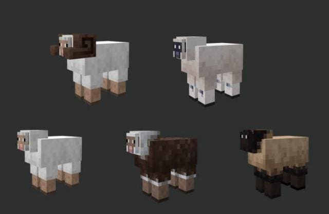 Minecraft Earth Sheeps Textures