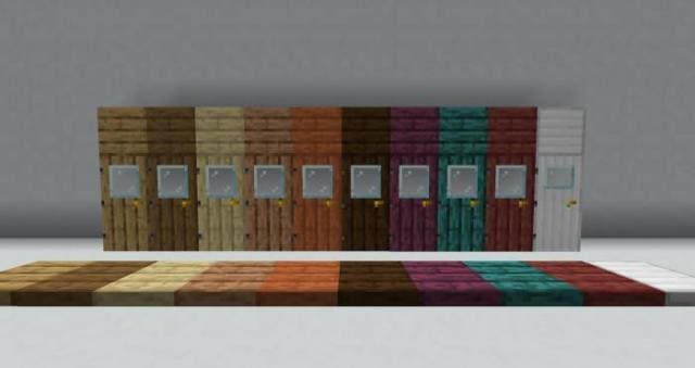 Consistent Plank Doors