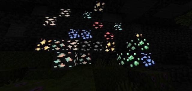 New Glowing Ore Textures
