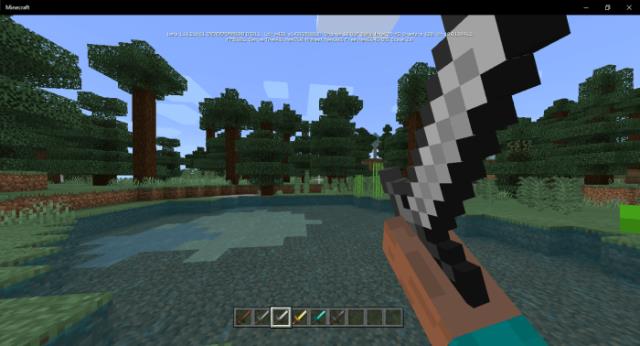 Hand Equiped Textures