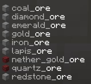 Ore Hider Textures