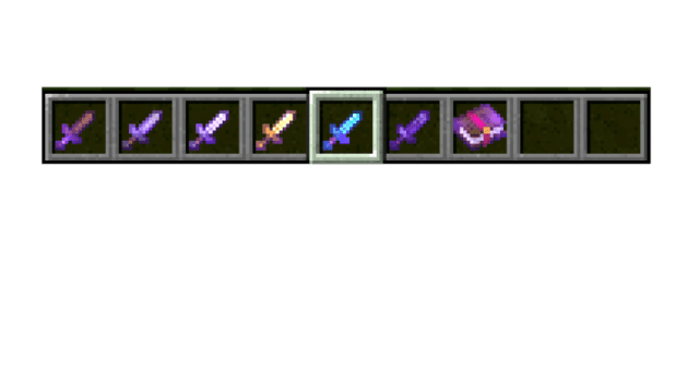 Different Coloured Enchants Textures